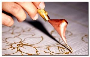 Corak batik tidak luntur