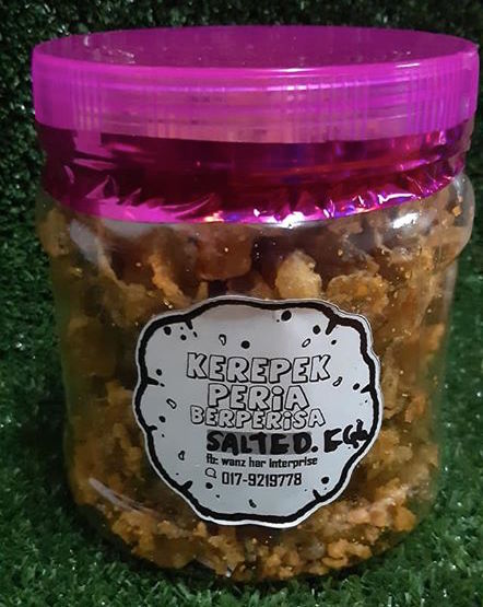 Pengusaha Kerepek Peria Pahang Perisa Salted Egg