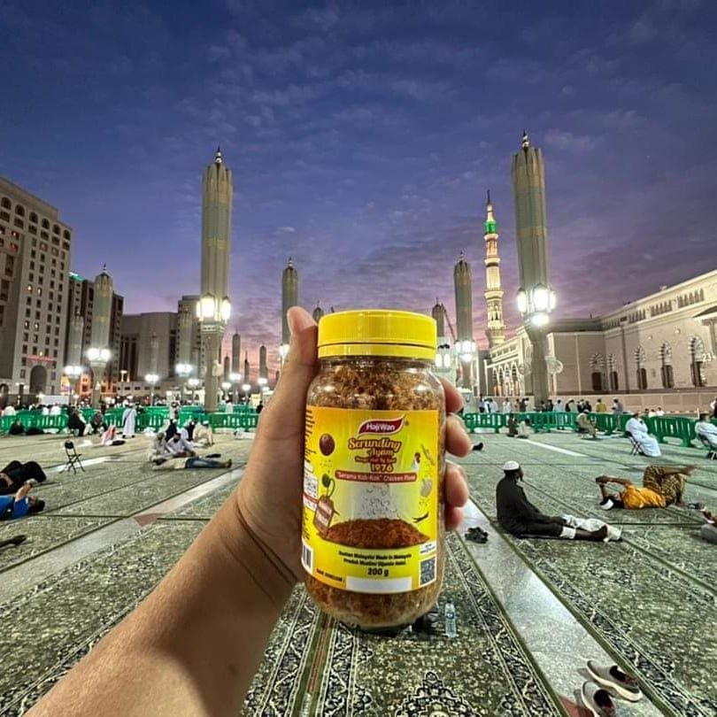 Serunding daging tahan lama sesuai di bawa semasa menunaikan haji dan umrah