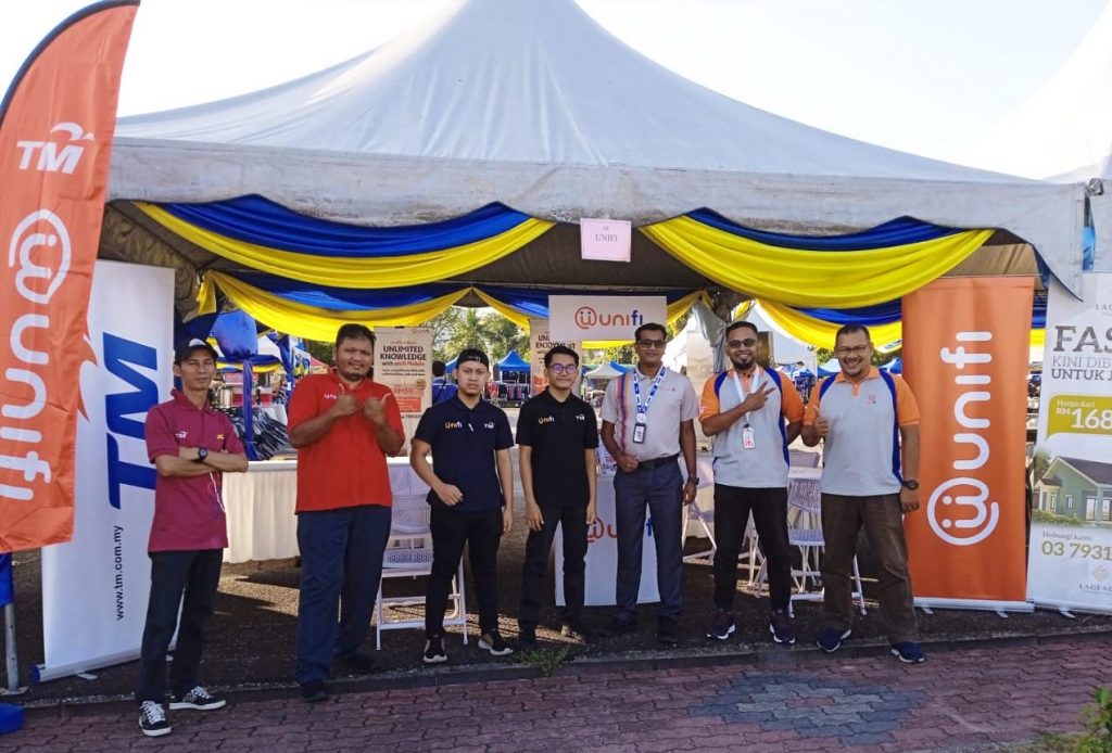 Booth Unifi fibre Ipoh
